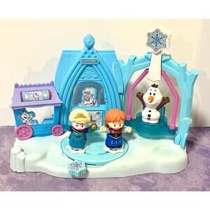 Fisher Price Disney Frozen Little People Arendelle Winter Wonderland Playset
